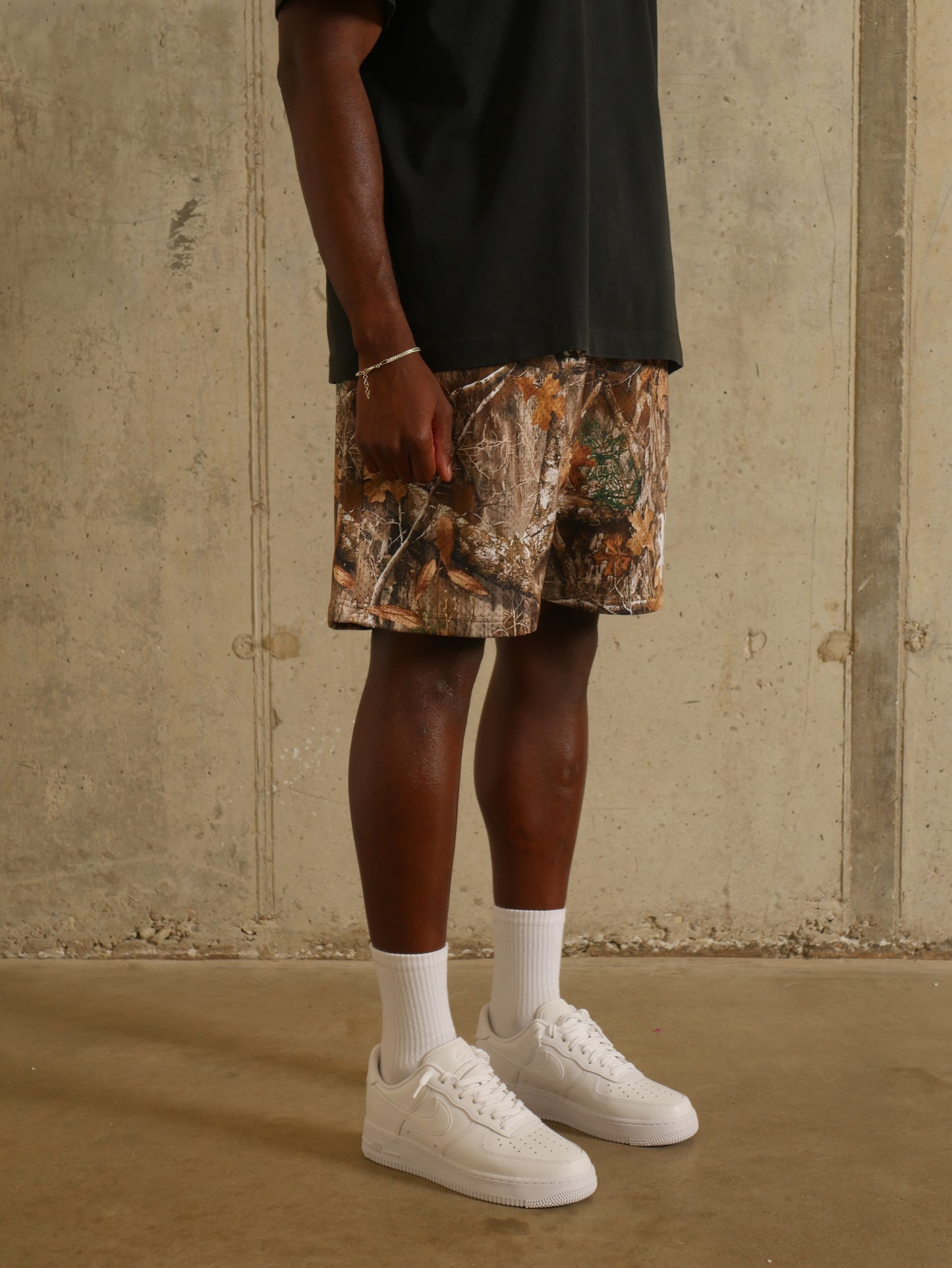 Forest Camo Mesh Short
