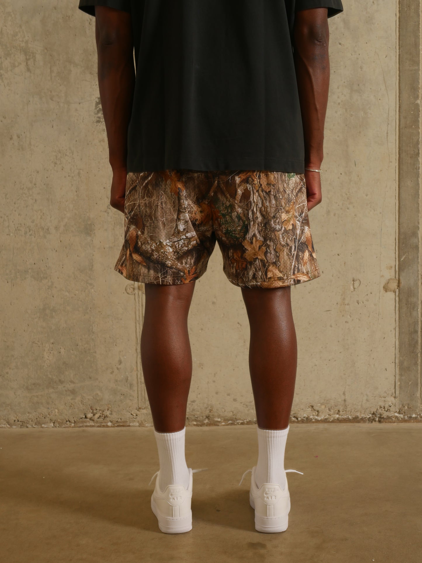Forest Camo Mesh Short