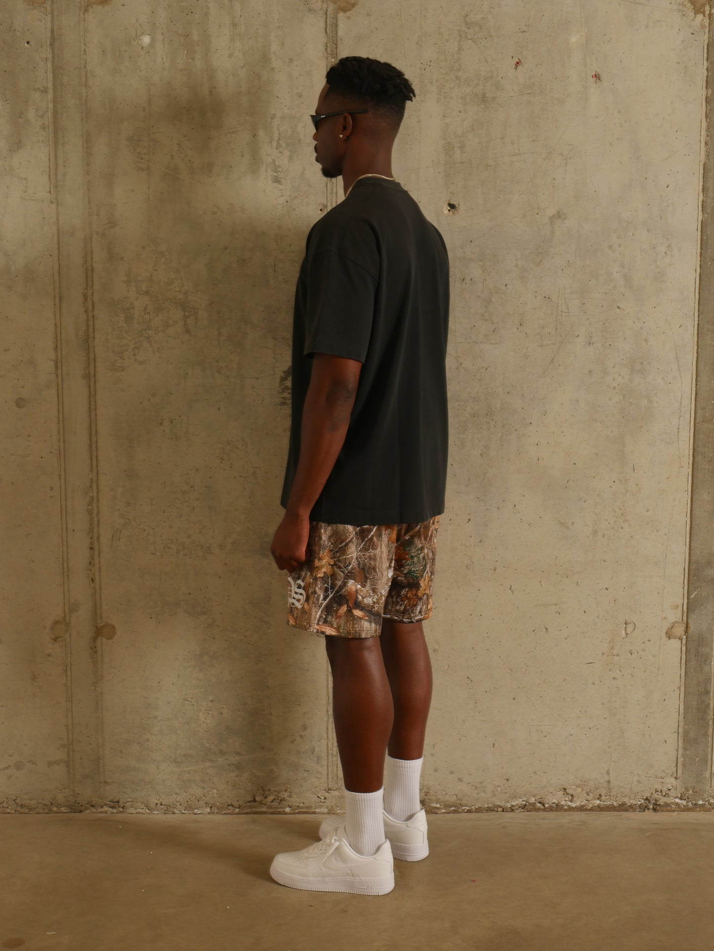 Forest Camo Mesh Short