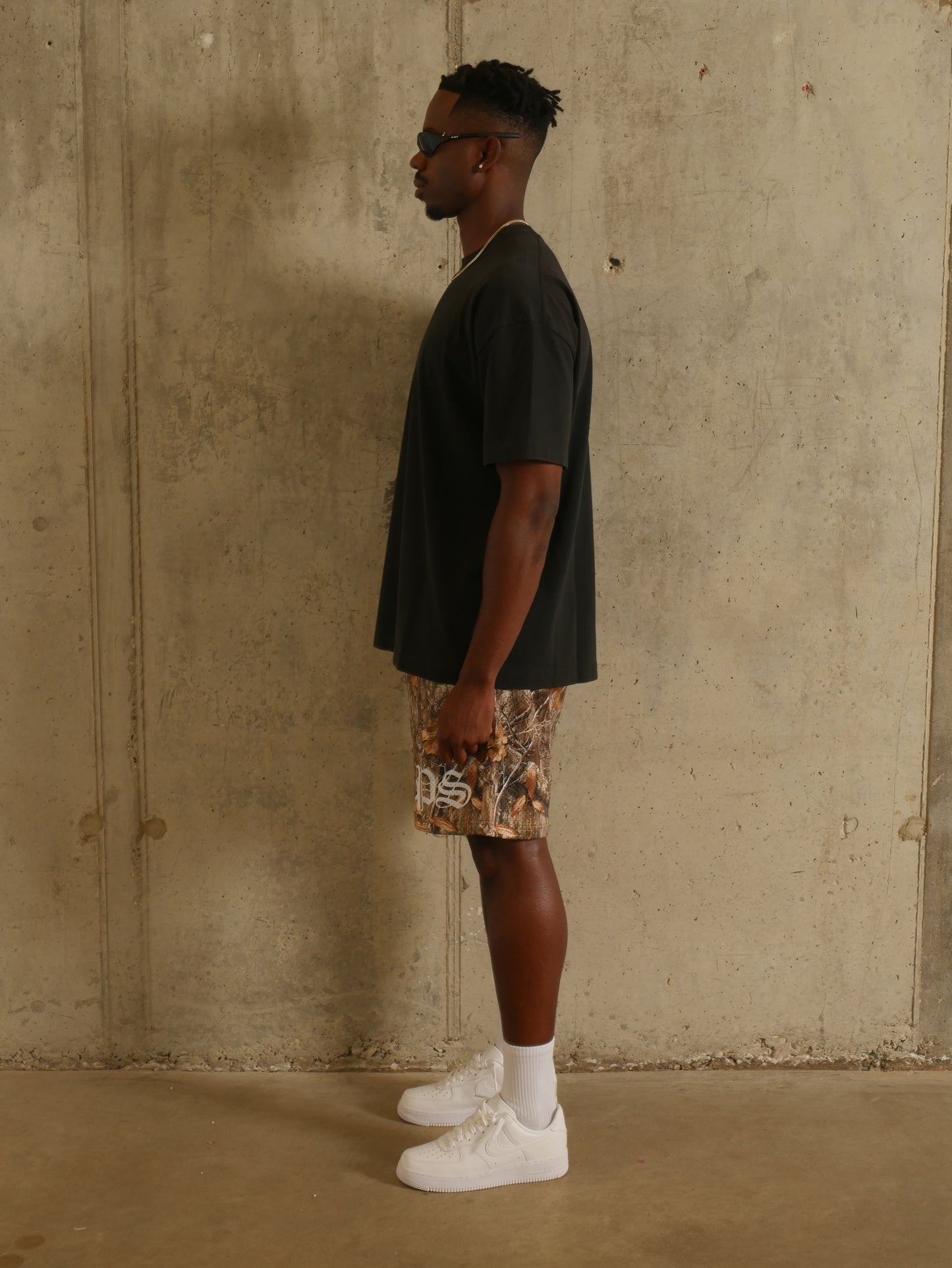 Forest Camo Mesh Short