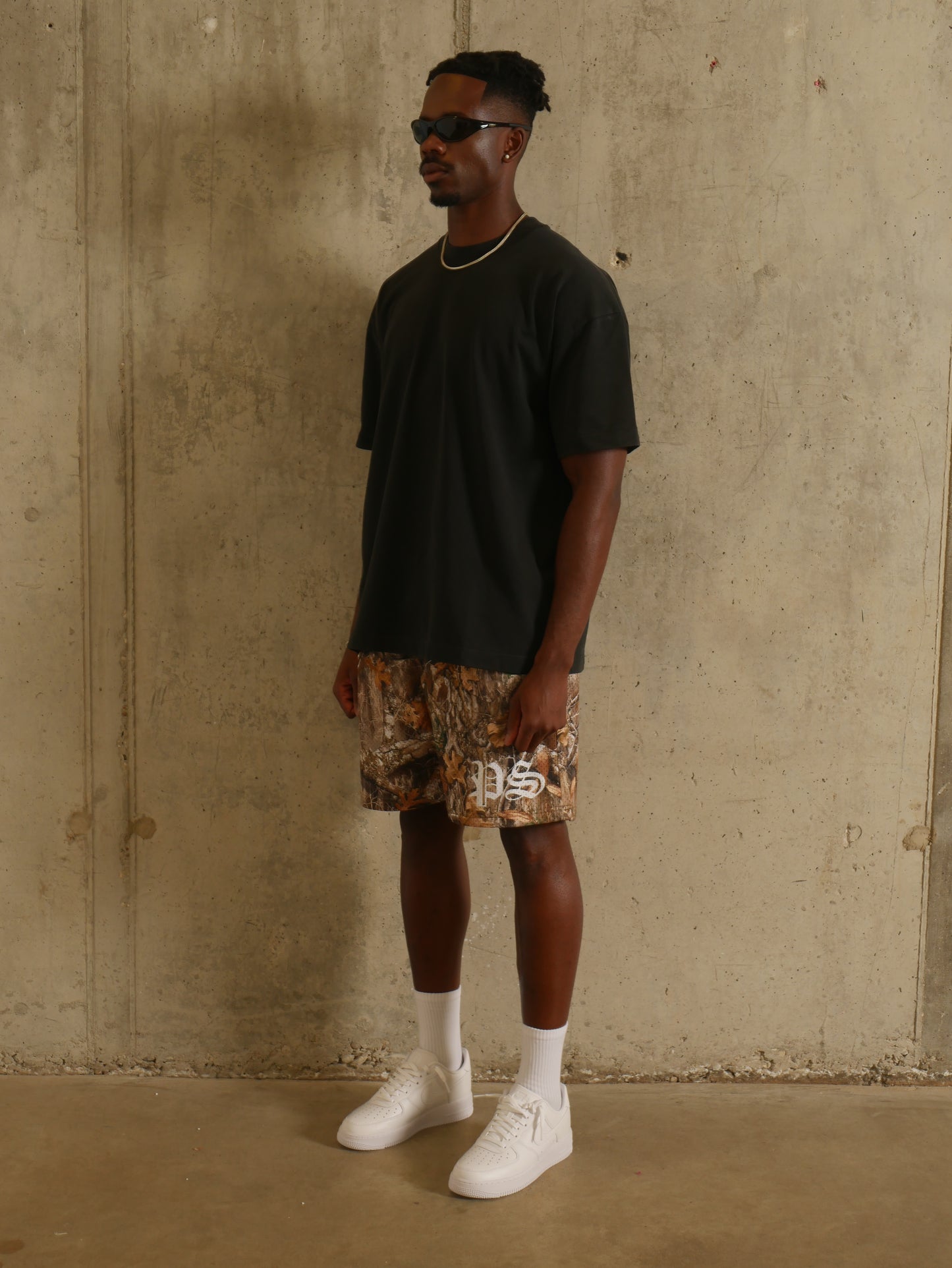 Forest Camo Mesh Short