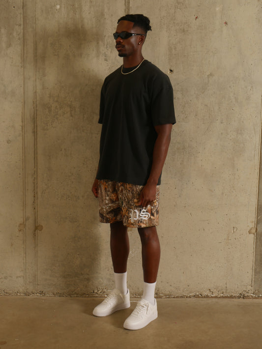 Forest Camo Mesh Short