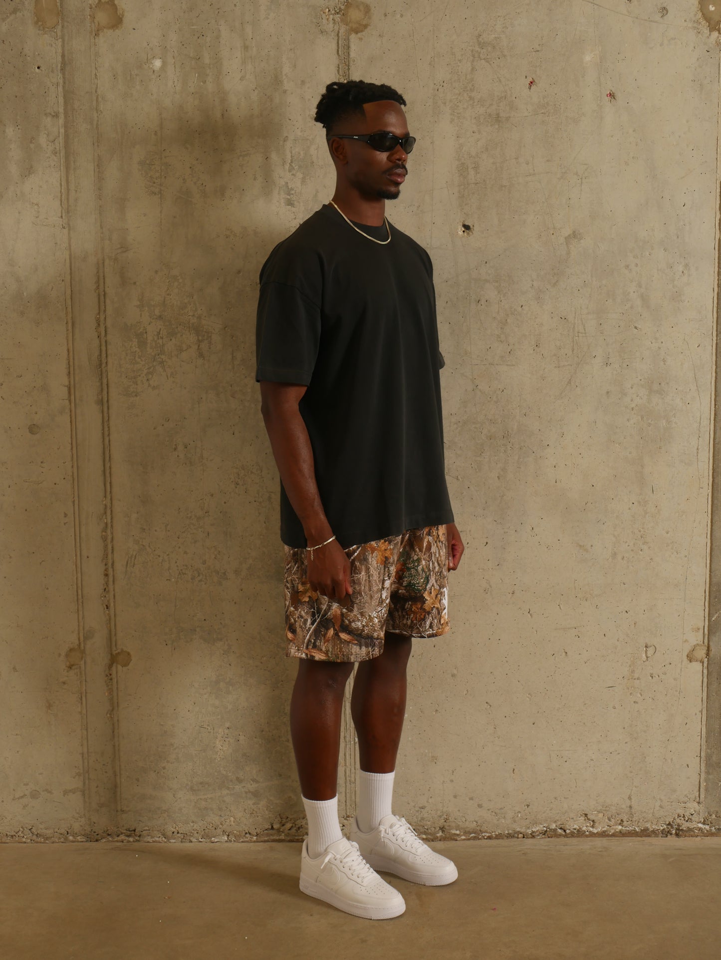 Forest Camo Mesh Short